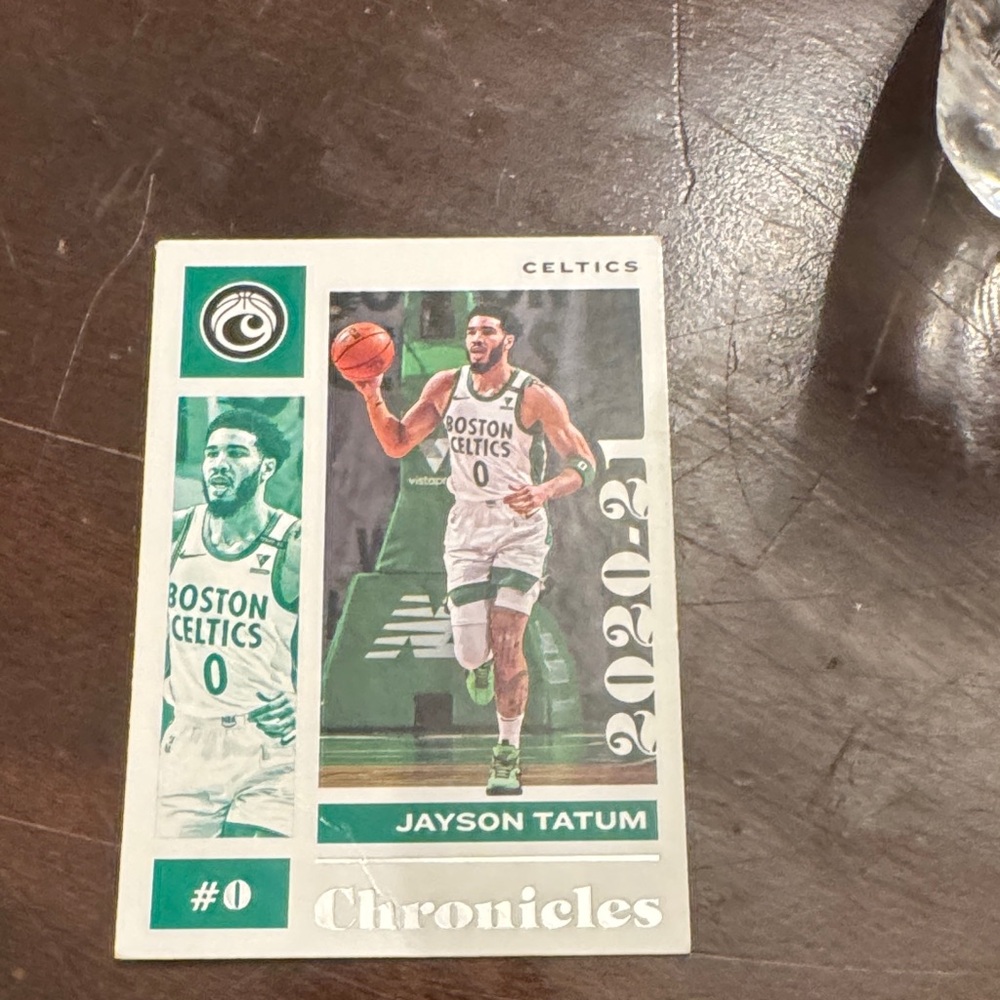 Jayson Tatum Boston Celtics Trading Card
